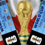 A promotional material featuring sample tickets to FIFA World Cup 2026 tickets is seen in file photo.