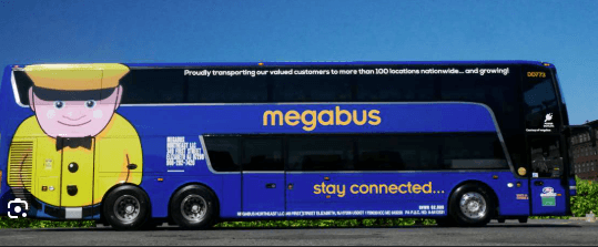 An image of the Megabus Canada is featured in file photo. Getting Around WC: Travel Options Between US, Canada & Mexico