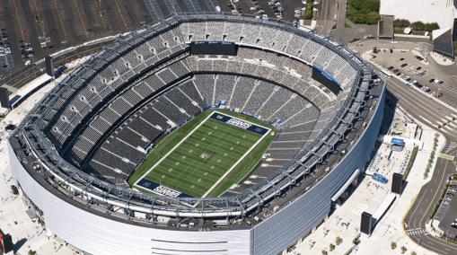 An aerial view of the MetLife Stadium in New Jersey is shown in file photo. FIFA stadium to have covered roof against heat concerns: Infantino
