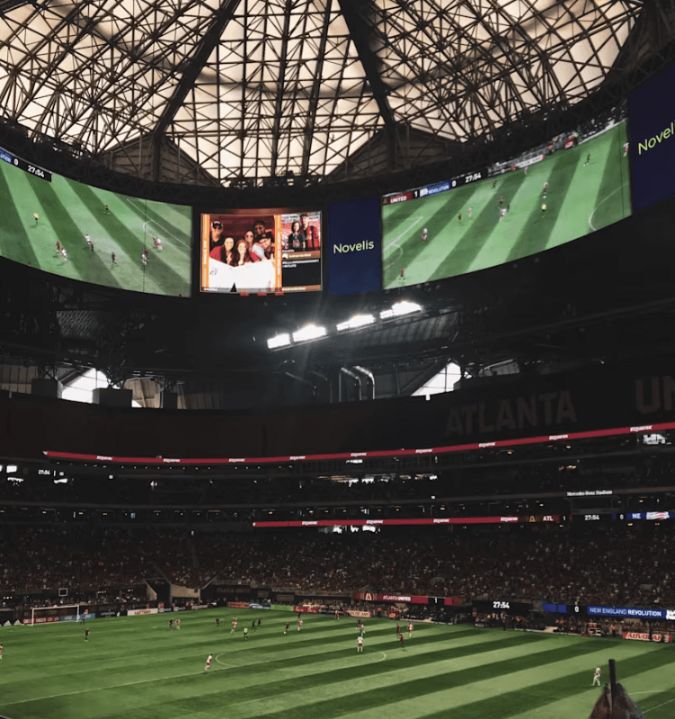 The Mercedes Benz Stadium in Atlanta is just one of four US stadiums with a retractable roof in time for FIFA World Cup 2026. FIFA stadium to have covered roof against heat concerns: Infantino