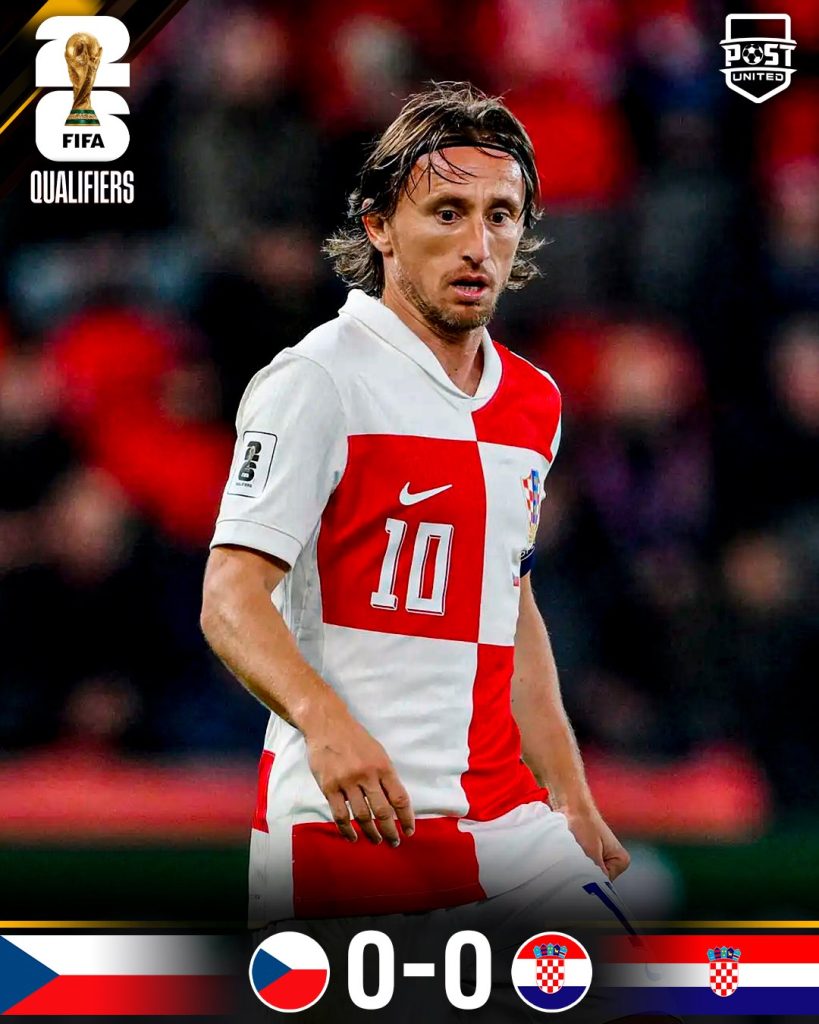 Czech Republic 0–0 Croatia - Stalemate in Prague, Group L UEFA World Cup 2026 Qualifiers
