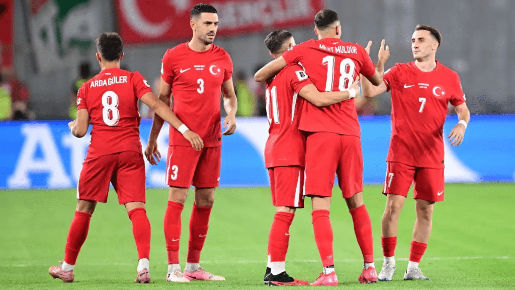 Turkey hopes to catch up with Group E leader Spain in the chase for a World Cup spot.