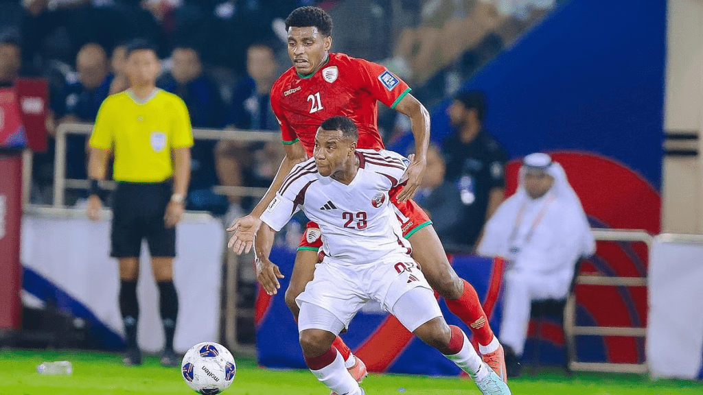 Oman held Qatar in group A stalemate