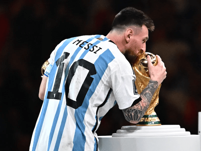 Lionel Messi became a world champion by steering Argentina to the 2022 World Cup.