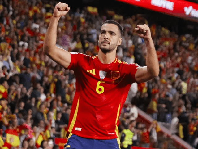 Mikel Merino is expected to lead the  fight for a stacked Spain side against Georgia.