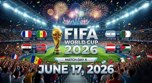 June 17 match Day 6 - World Cup 2026