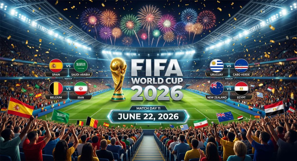 June 22 World Cup Match Day 11