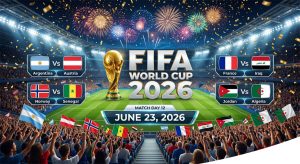 June 23 World Cup Match day 12