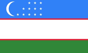 Uzbekistan flag