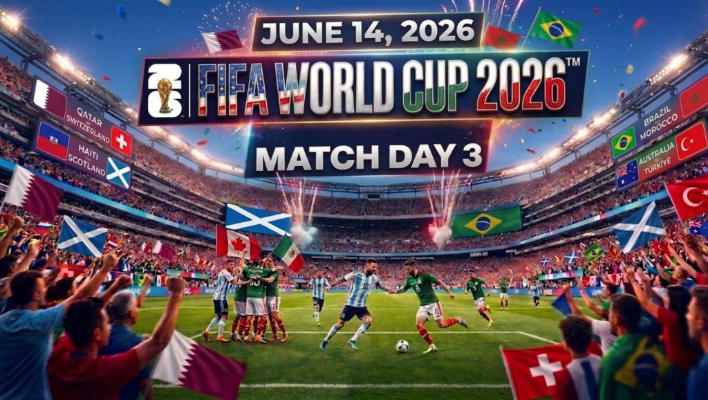 World Cup Match Day 3 - June 14 GMT+8